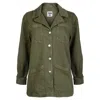 Donna Ida Women's Green Special Agent Venter The Relaxed Khaki Jacket - In The Field In Green
