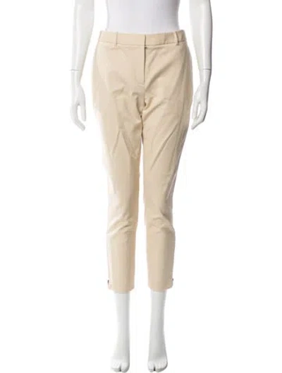 Pre-owned Donna Karan 2010's Straight Leg Pants In Neutrals