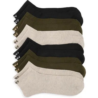 Donna Karan 6-pack Quarter Crew Socks In Multi
