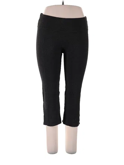 Pre-owned Donna Karan Active Active Pants In Black