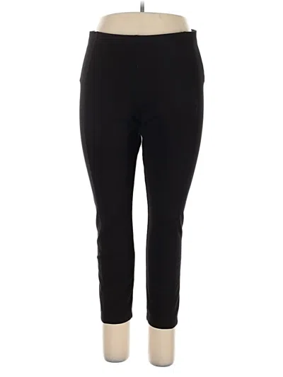 Pre-owned Donna Karan Active Pants In Black