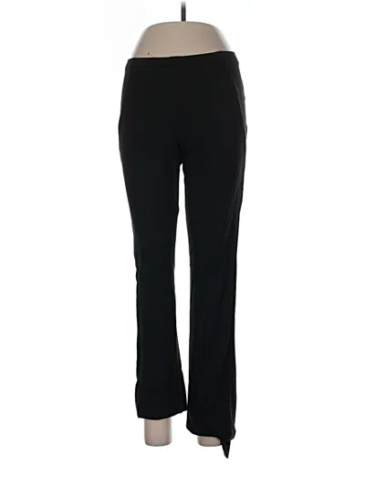 Pre-owned Donna Karan Active Pants In Black