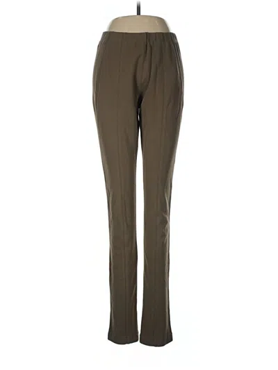 Pre-owned Donna Karan Active Pants In Green