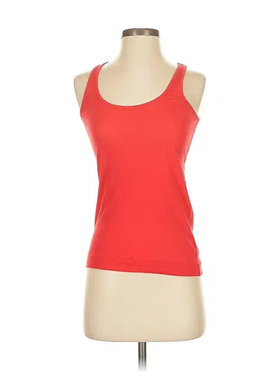 Pre-owned Donna Karan Active Tank Top In Red