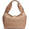 Donna Karan Amagansett Shoulder Bag In Toasted Almond