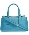 Donna Karan Amagansett Soft-rolled Leather Satchel With Sculpted Magnet Closure In Nght Tide
