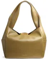 Donna Karan Amagansett Soft-rolled Leather Shoulder With Sculpted Magnet Closure
