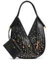 Donna Karan Baldwin Beaded Laser-cut Mini Shoulder Bag