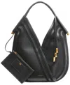 Donna Karan Baldwin Extra Large Crochet Shoulder Bag In Black