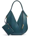 Donna Karan Baldwin Laser-cut Mini Shoulder Bag In Brown