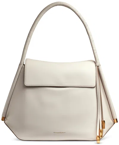 Donna Karan Baldwin Leather Tote In Neutral
