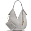 Donna Karan Baldwin Mini Shoulder Bag In Pearl Grey