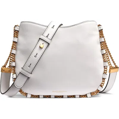 Donna Karan Batiste Crossbody Bag In Brillant White