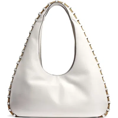 Donna Karan Batiste Shoulder Bag In Brilliant White