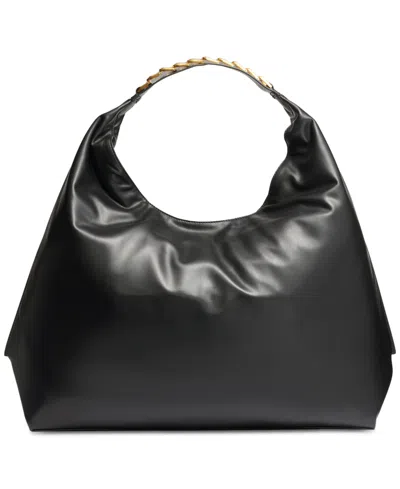 Donna Karan Bellmore Bezeled Hobo In Black,gold