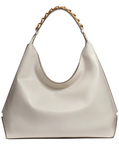Donna Karan Bellmore Shoulder With Bezel Strap In Sand