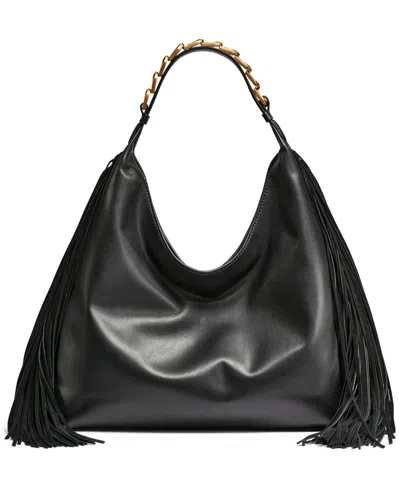 Donna Karan Belmore Fringe Shoulder Bag In Multi