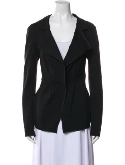 Pre-owned Donna Karan Blazer In Black