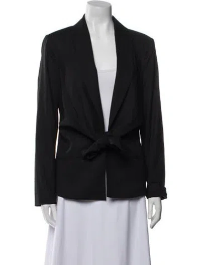 Pre-owned Donna Karan Blazer In Black
