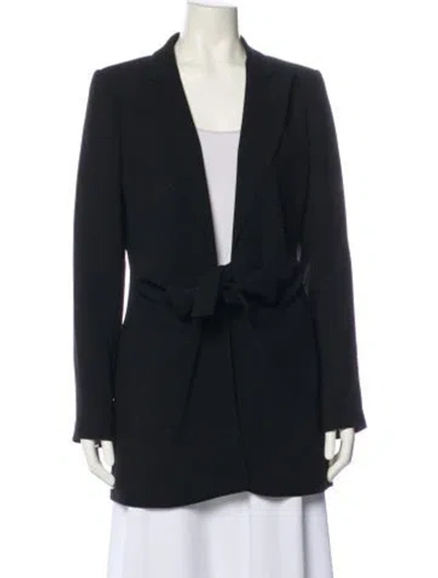Pre-owned Donna Karan Blazer In Black