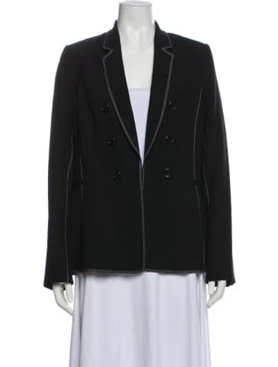 Pre-owned Donna Karan Blazer In Black