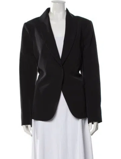 Pre-owned Donna Karan Blazer In Black