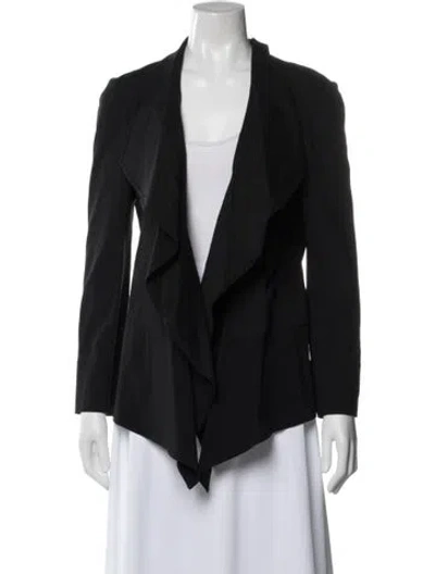 Pre-owned Donna Karan Blazer In Black