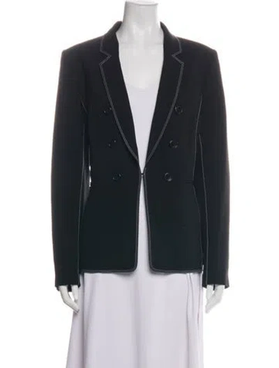 Pre-owned Donna Karan Blazer In Black