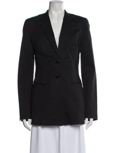 Pre-owned Donna Karan Blazer In Black
