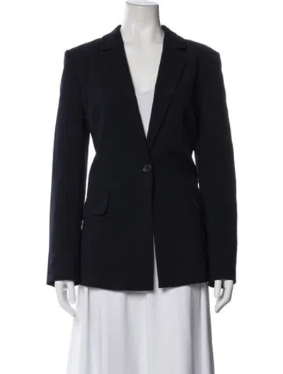 Pre-owned Donna Karan Blazer In Blue