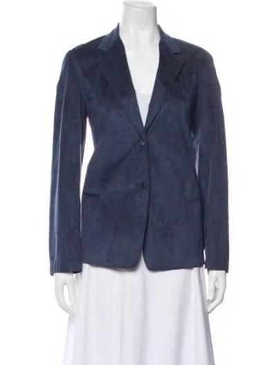 Pre-owned Donna Karan Blazer In Blue