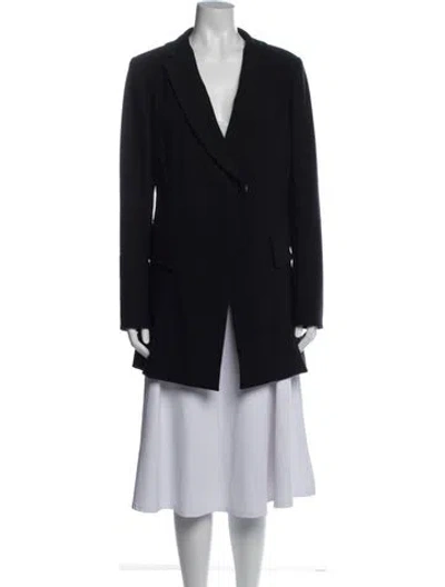 Pre-owned Donna Karan Blazer In Blue