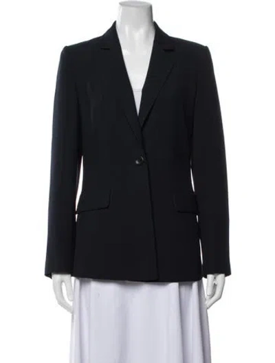 Pre-owned Donna Karan Blazer In Blue