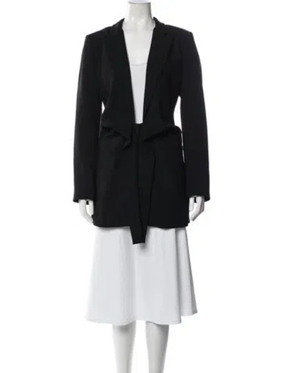 Pre-owned Donna Karan Blazer In Blue