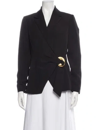 Pre-owned Donna Karan Blazer In Gray