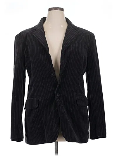 Pre-owned Donna Karan Blazer Jacket In Black