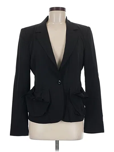 Pre-owned Donna Karan Blazer Jacket In Black