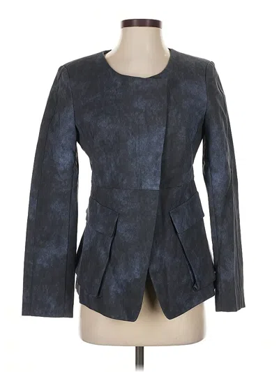 Pre-owned Donna Karan Blazer Jacket In Blue