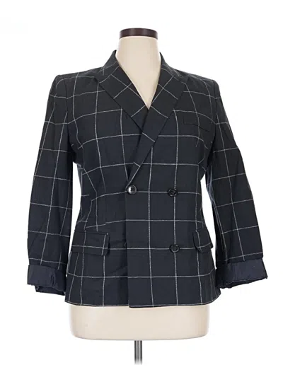Pre-owned Donna Karan Blazer Jacket In Blue