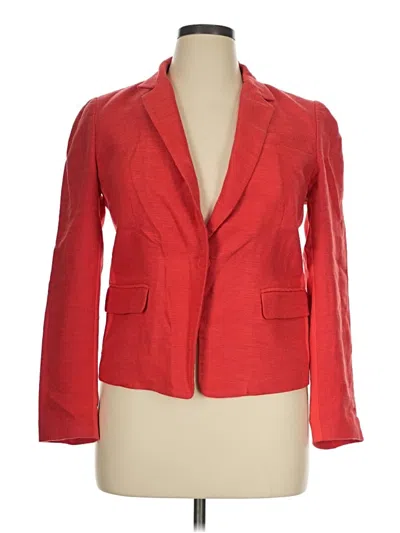 Pre-owned Donna Karan Blazer Jacket In Red