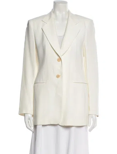 Pre-owned Donna Karan Blazer In Neutral