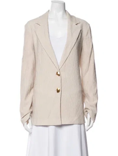Pre-owned Donna Karan Blazer In Neutrals