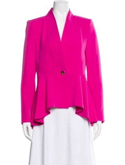 Pre-owned Donna Karan Blazer In Pink