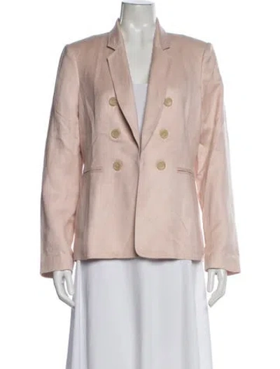 Pre-owned Donna Karan Blazer In Pink