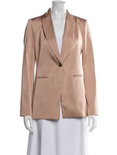 Pre-owned Donna Karan Blazer In Pink