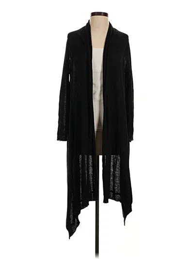 Pre-owned Donna Karan Cardigan Sweater In Black