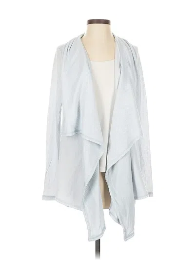 Pre-owned Donna Karan Cardigan Sweater In Blue