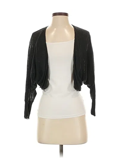 Pre-owned Donna Karan Cardigan Sweater In Gray