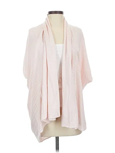 Donna Karan Cardigan Sweater In Pink