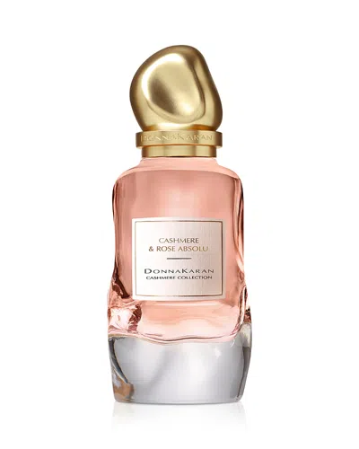Donna Karan Cashmere & Rose Absolu 3.4 Oz. In Transparent
